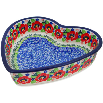 Heart Shaped Bowl 8"