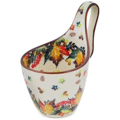 Bowl with Loop-Handle 7"