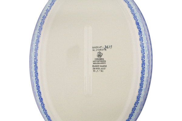 Oval Baker 12"