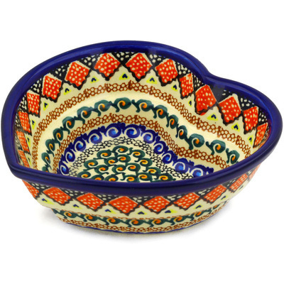 Heart Shaped Bowl 6"