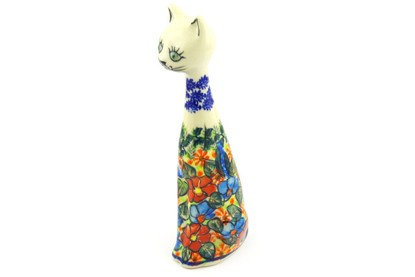 Cat Figurine 10"