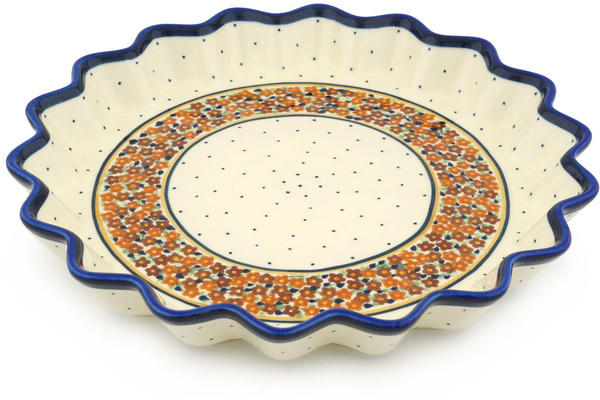 Fluted Pie Dish 13"
