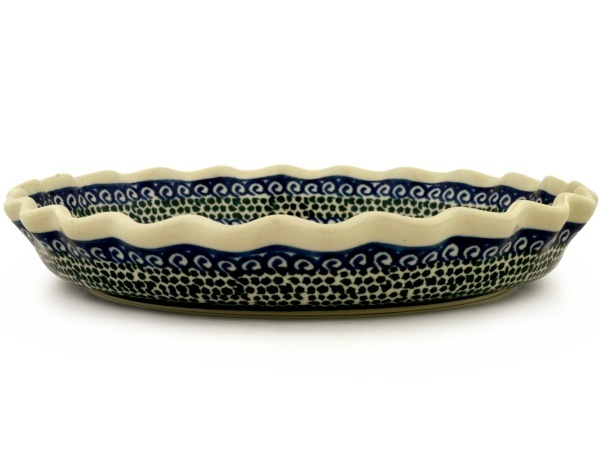 Fluted Pie Dish 10"
