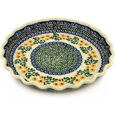 Fluted Pie Dish 10"