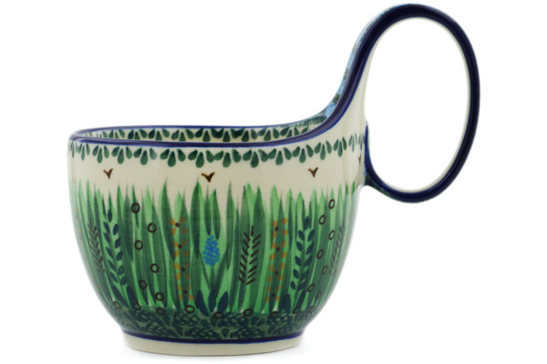 Bowl with Loop-Handle 6"