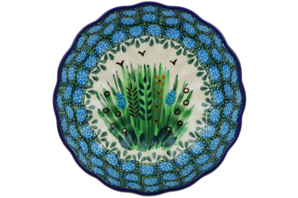 Scalloped Fluted Bowl 5"