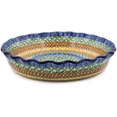 Fluted Pie Dish 10"