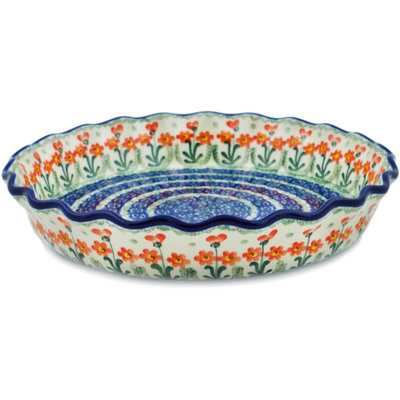 Fluted Pie Dish 10"