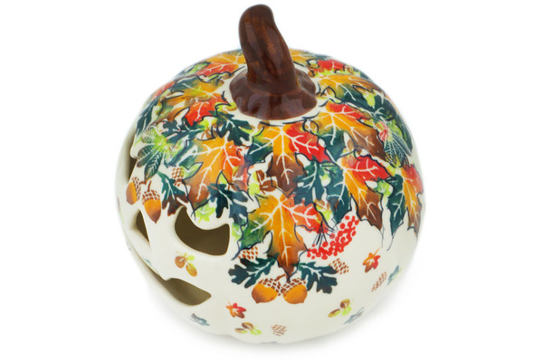 Jack O Lantern Candle Holder 5"