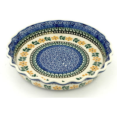 Fluted Pie Dish 10"