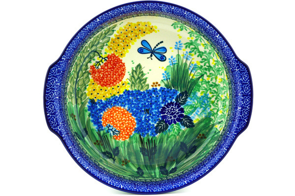 Round Baker with Handles 11"