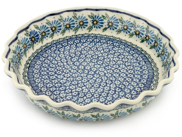 Fluted Pie Dish 10"