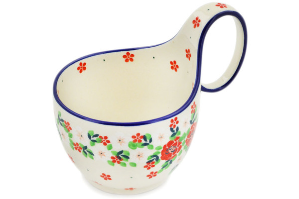 Bowl with Loop-Handle 6"