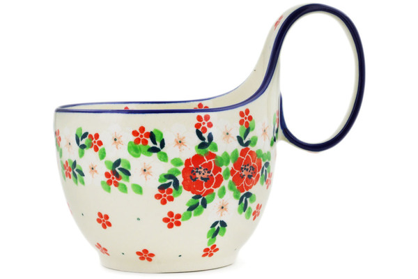 Bowl with Loop-Handle 6"