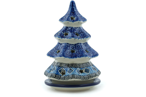 Christmas Tree Candle Holder 6"