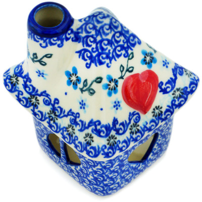 House Shaped Candle Holder 5"