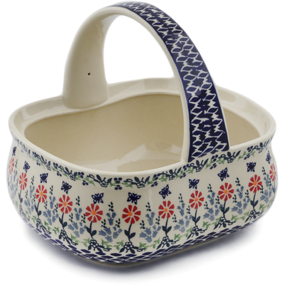 Basket with Handle 10"