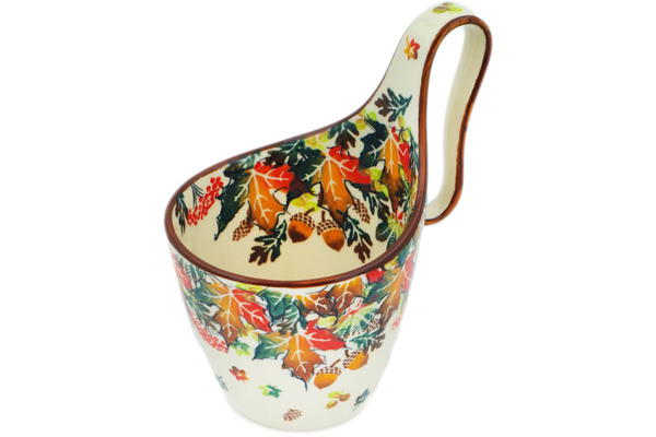 Bowl with Loop-Handle 7"