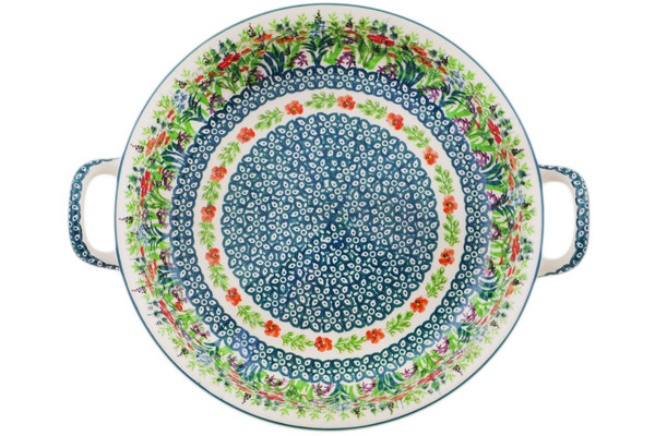 Round Baker with Handles 11"