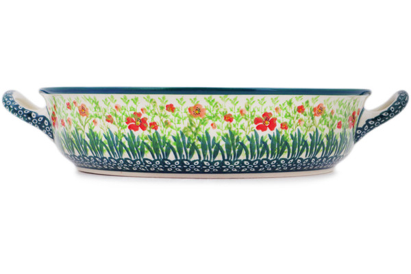 Round Baker with Handles 11"