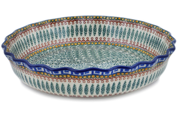 Fluted Pie Dish 11"