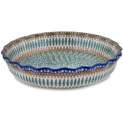 Fluted Pie Dish 11"
