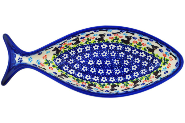 Fish Shaped Platter 10"