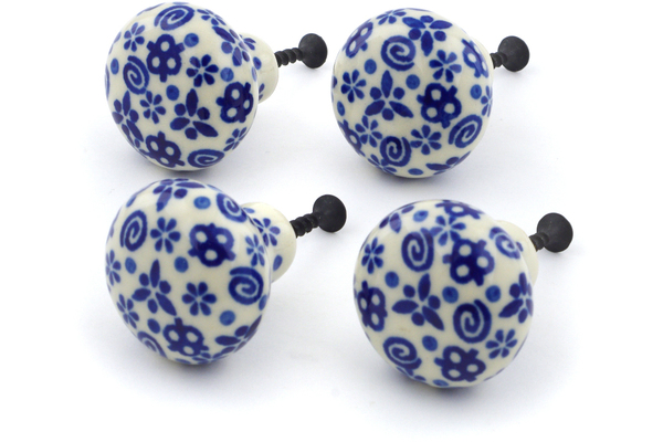 Set of 4 Drawer Pull Knobs 1-1/2 inch