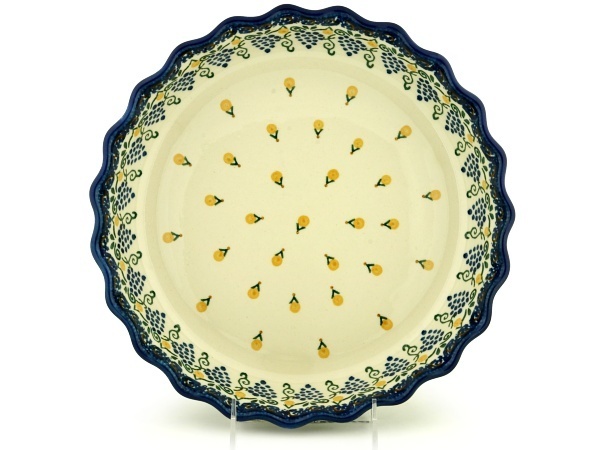 Fluted Pie Dish 11"