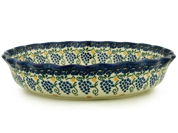 Fluted Pie Dish 11"