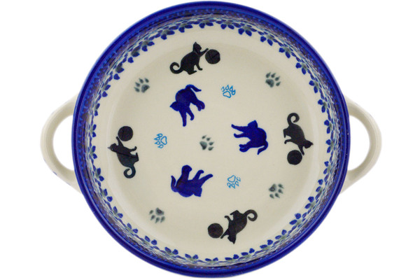 Round Baker with Handles 8"