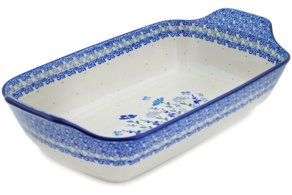 Rectangular Baker with Handles 14"