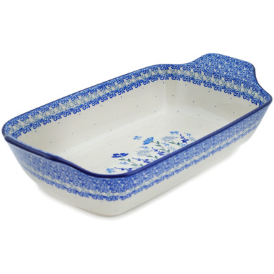 Rectangular Baker with Handles 14"