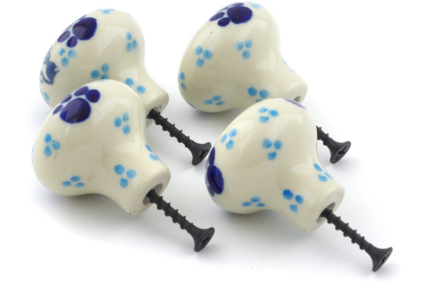 Set of 4 Drawer Pull Knobs 1-1/2 inch