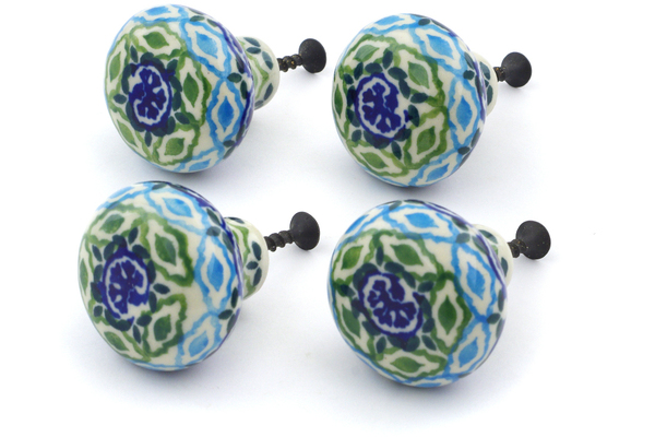 Set of 4 Drawer Pull Knobs 1-1/2 inch