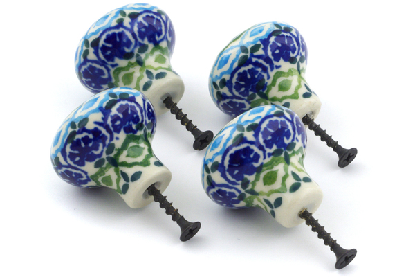 Set of 4 Drawer Pull Knobs 1-1/2 inch