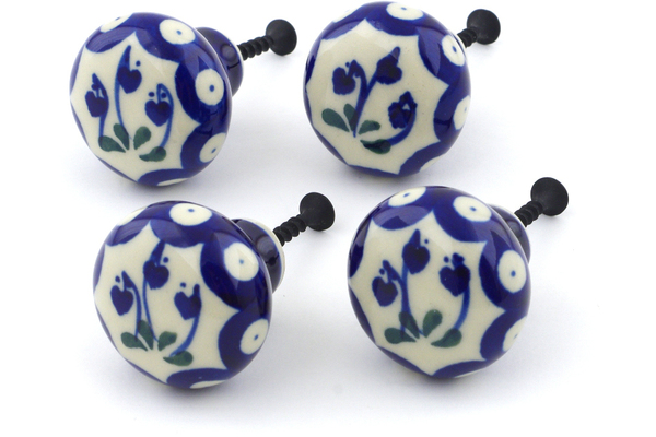 Set of 4 Drawer Pull Knobs 1-1/2 inch