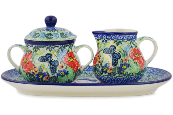 Sugar and Creamer Set 10"