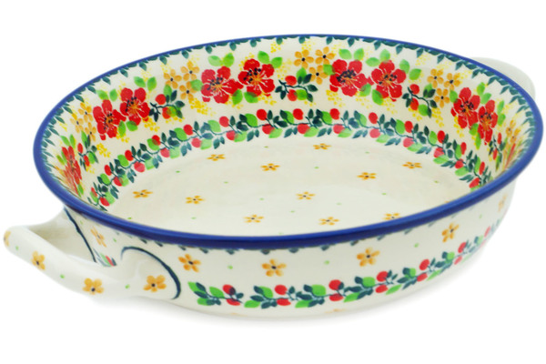 Round Baker with Handles 10"