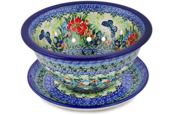 Colander with Plate 8"