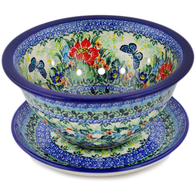 Colander with Plate 8"