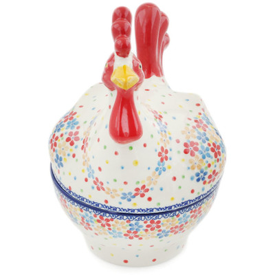 Hen Shaped Jar 8"