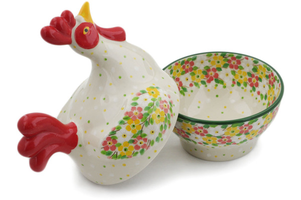Hen Shaped Jar 8"