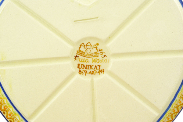 Heart Shaped Bowl 9"