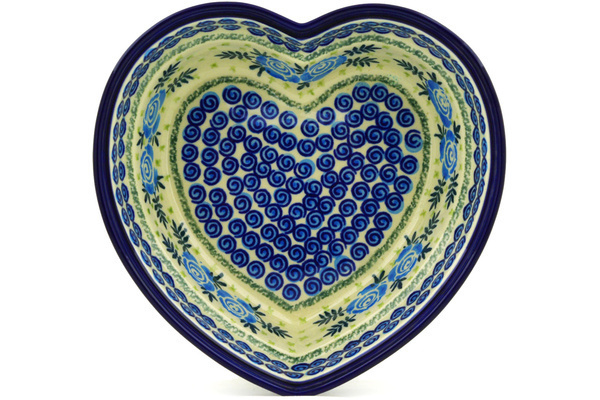 Heart Shaped Bowl 9"