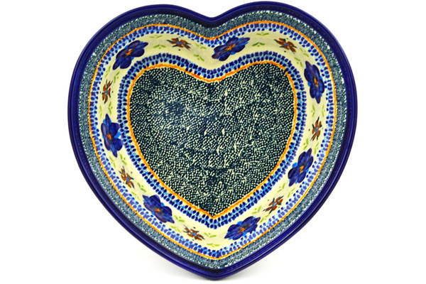 Heart Shaped Bowl 9"