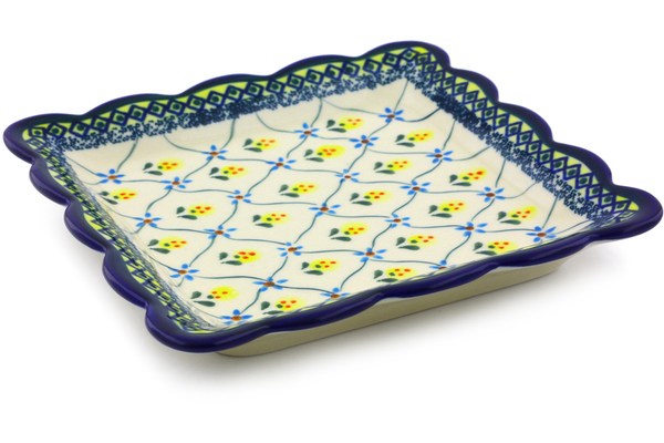 Scalloped Platter 6"