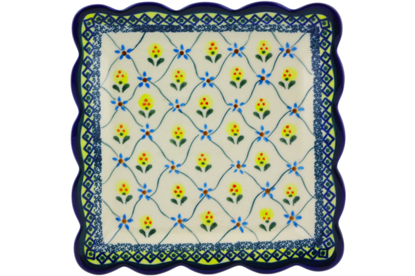 Scalloped Platter 6"