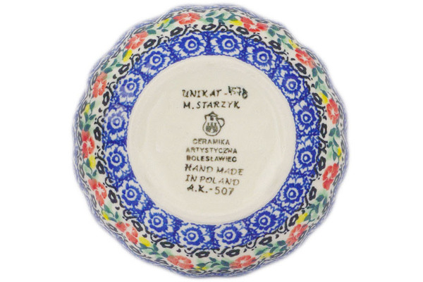 Scalloped Fluted Bowl 5"