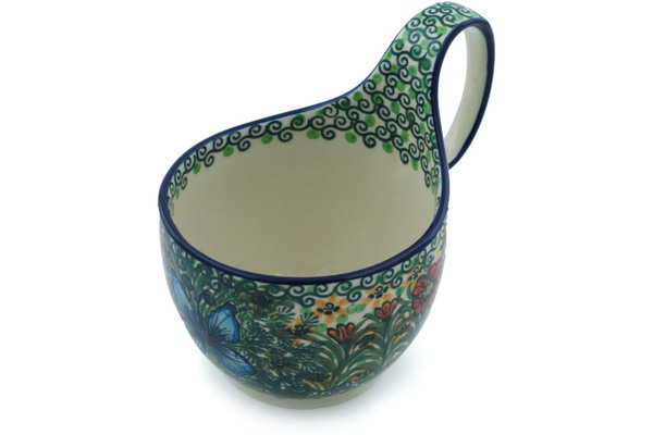 Bowl with Loop-Handle 6"